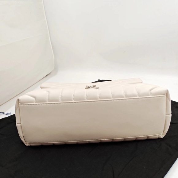 Authentic Saint Laurent paries white 2020Loulou leather bag - Picture 7 of 12